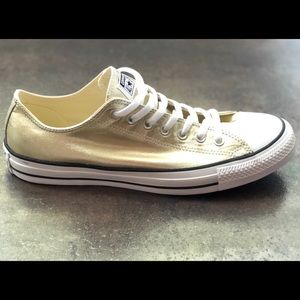 Converse All Star Low Top Gold